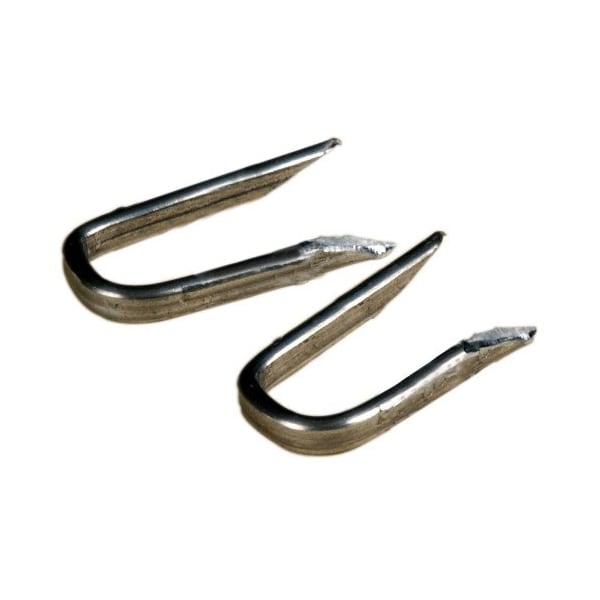 Hillman 3/4 in. W X 3/4 in. L Galvanized Steel Fence Staples 14 Ga. 1.25 oz, PK6 122663 - main